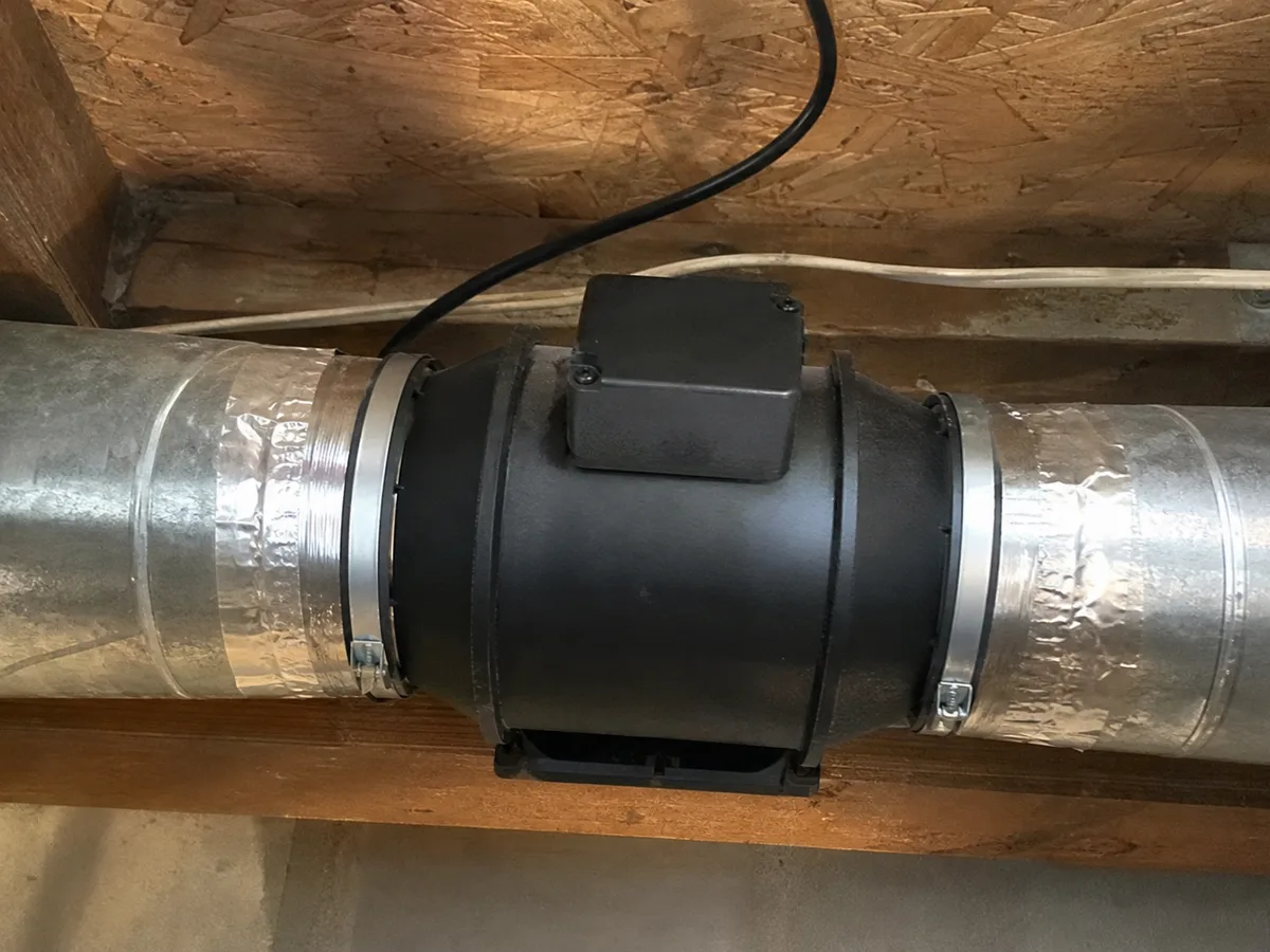 Dryer Booster Fan Installation in Huntington Beach, CA
